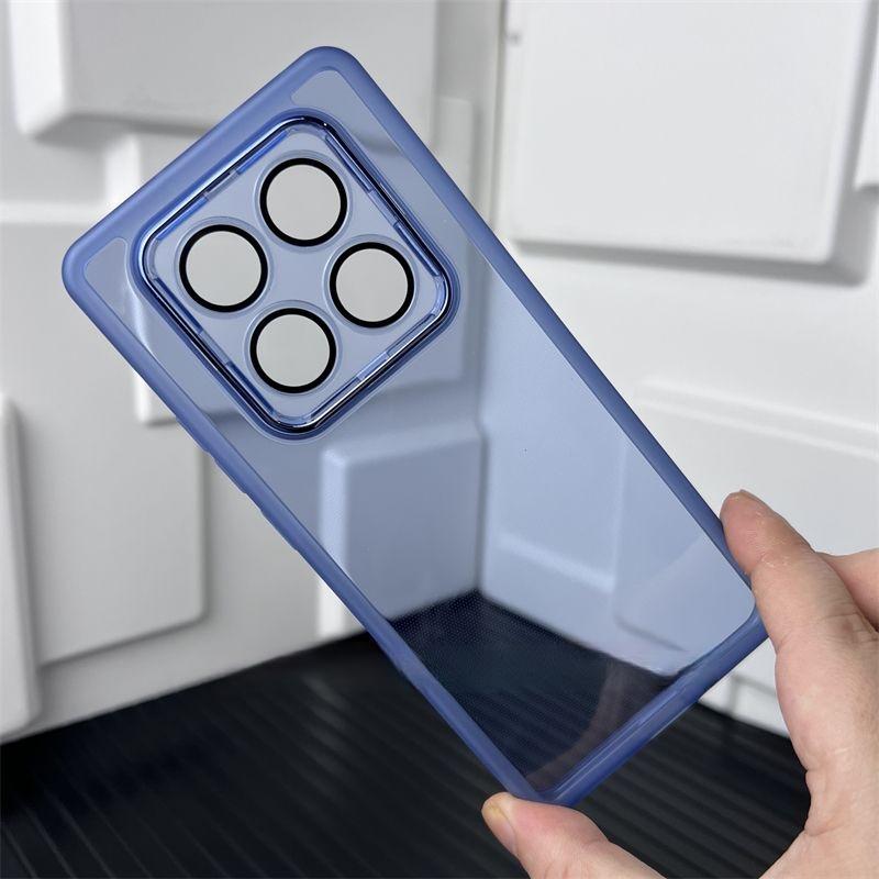 For Xiaomi Redmi Note 14 Pro Case Soft Silicone Transparent Lens Protective Back Cover Case For Redmi Note 14 Pro Plus shell
