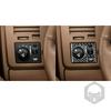 For Ram 1500 2006-2008 2500 3500 2006-2009 Car Accessories Carbon Fiber Headlight Switch Control Panel Cover Interior Sticker