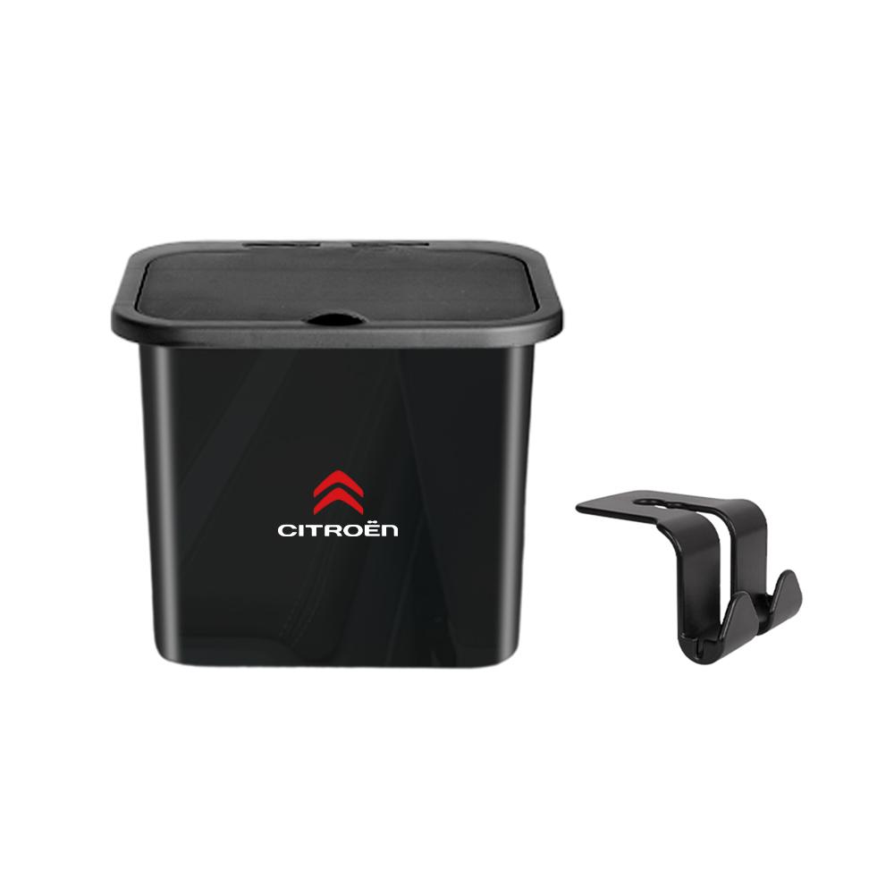

Car Interior Backseat Organizer Box Hanging Trash Can Storage Case For Citroen C1 C2 C3 C4 C5 C6 C8 C4L DS3 DS4 DS5 DS5LS DS6 DS 1pcs