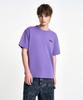 Supra Small Woven Label Short Sleeve T-Shirt (Purple)