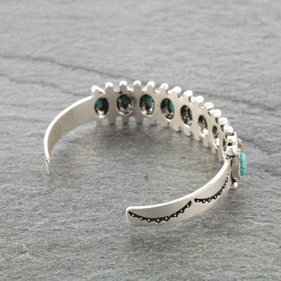 Women Bracelet Delicate Engrave Electroplating Unfading Opening Aesthetic Decorate Personality Bohemian Open Bangle Bracelet