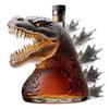 Whiskey Glass Decanter Unique Design Handcrafted Glass Liquor Dispenser for Bourbon Elegant Home Bar Decoration Whiskey Lover Gift Idea