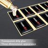 VFHJQ1 10/20/50Pcs Car Styling Epoxy Resin Badge Indoor Decoration Sticker For Honda Mugen Power Civic Accord Odyssey Jazz CRV Spirior