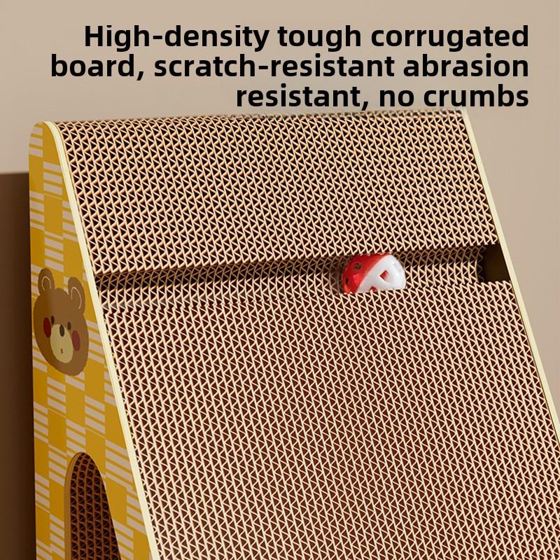 Cat Scratching Board Vertical Scratch-resistant Wear-resistant and Non-crumbling Corrugated Paw Grinding Artifact Cat Claw Board Cat Toys Cat Products