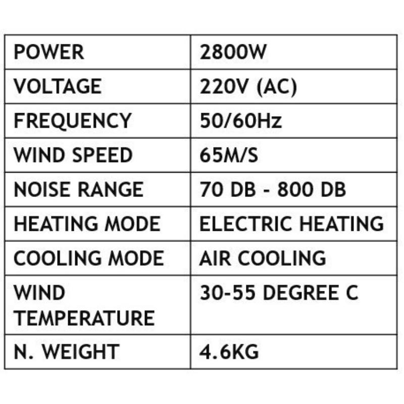 2800W Pet Hair Dryer Dog Cat Grooming Blower Fast Blow-dryer Pet Dryer Blower Pet dryer