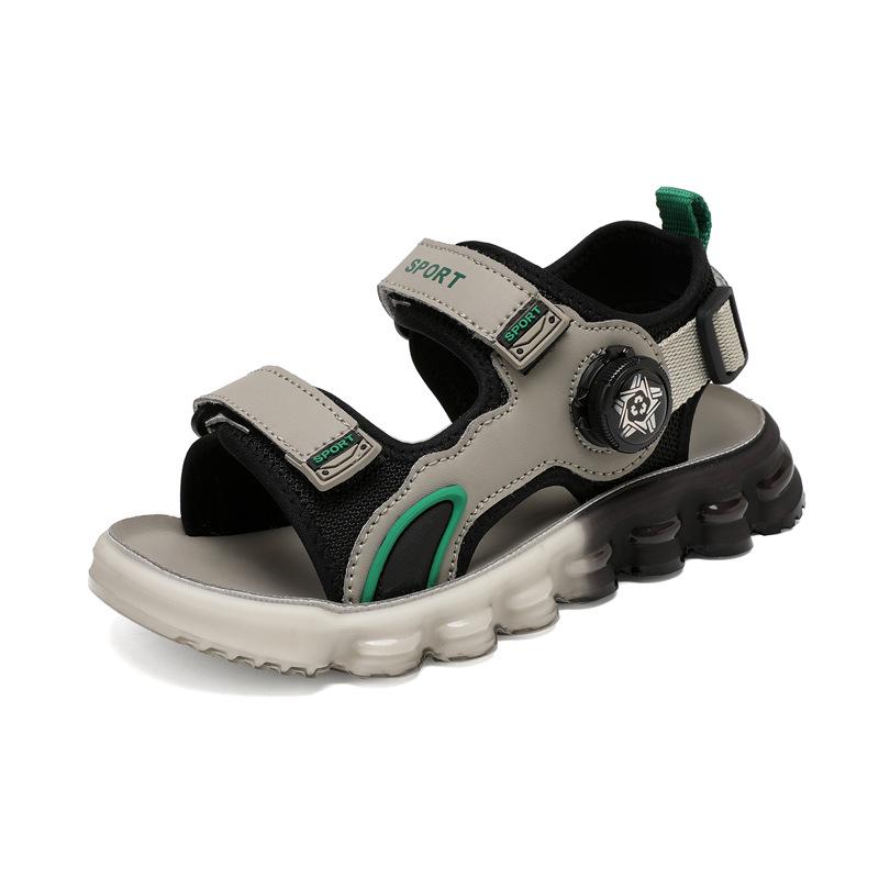 2026 Boys' Non-slip Soft Sole Sports Sandals - New Summer Beach Style for Medium to Large Children