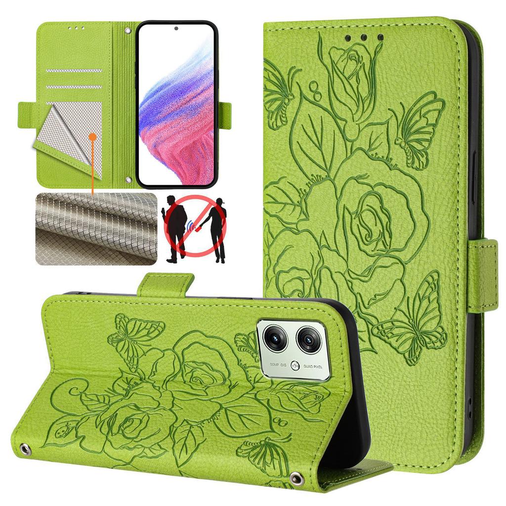 Wallet Leather Flower Phone Case Book For Motorola Moto G84 G54 G34 G24 G14 G04s G73 G53 G72 G32 G22 G71 G51 G31 G30 Cover