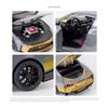 1/24 Niaasn GTR 50 Alloy Sports Car Model Diecasts Metal Toy Race Car Model Sound and Light Simulation Collection Childrens Gift