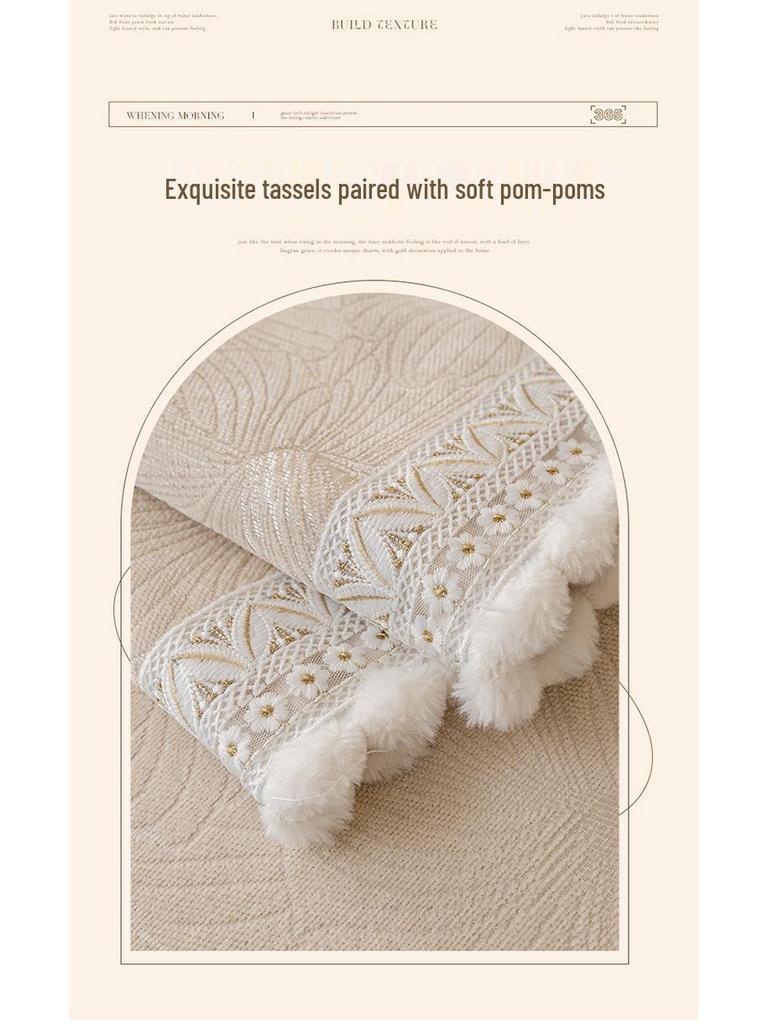 Universal Non-Slip Chenille Sofa Cushion Cover - French Luxury
