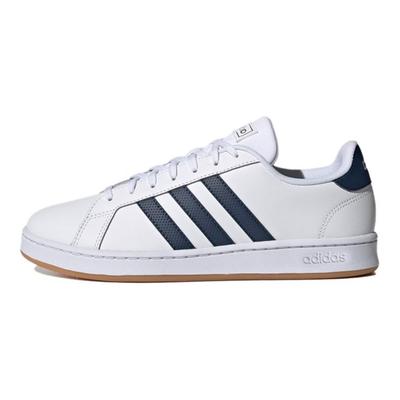 Grand Court Bianco Blu Navy Gomma Scarpe da Ginnastica da Uomo Bianco Nuvola FY8209