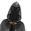 Cloak with Hood for Halloween and Medieval Themes Unisex