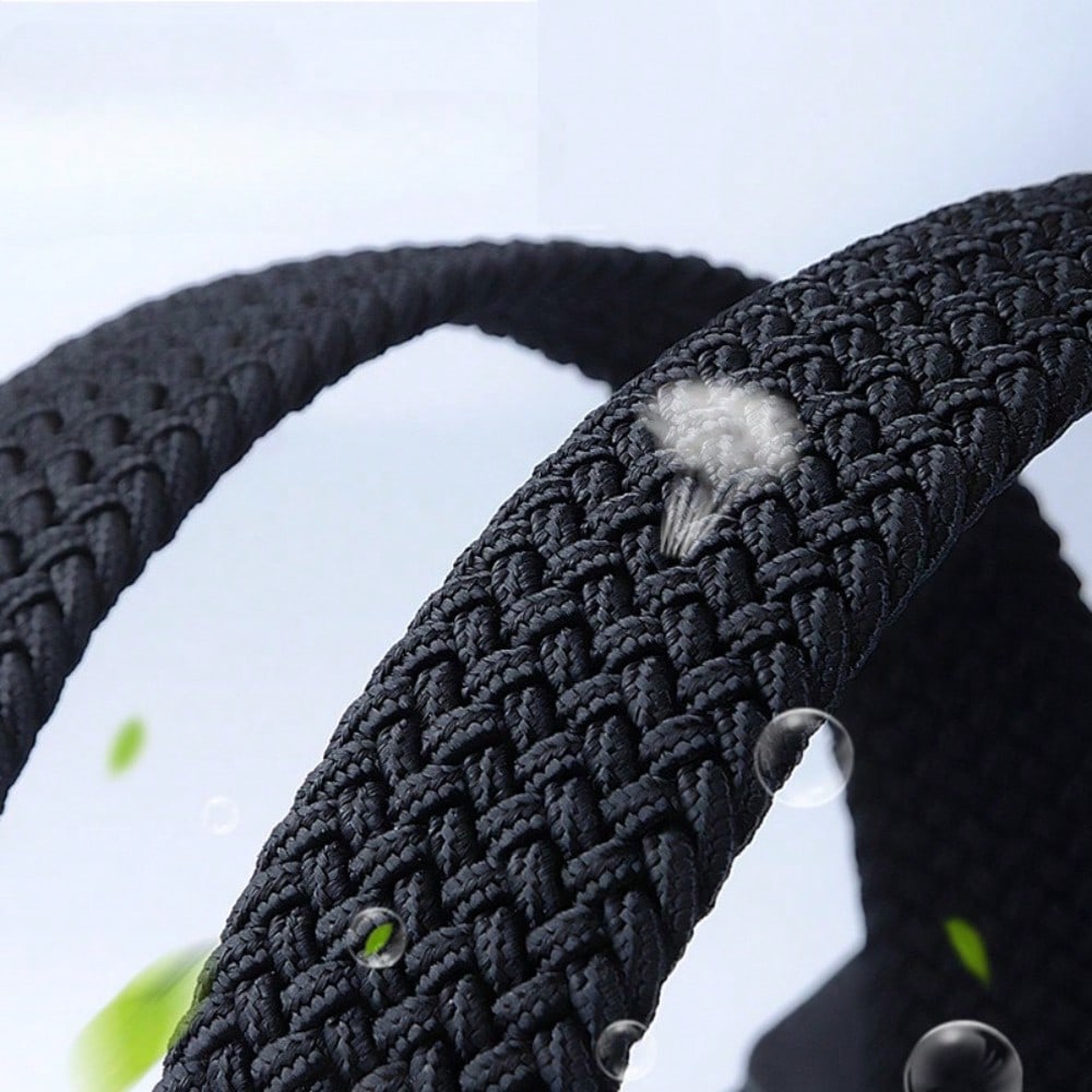 Men's and Women's Woven Belts Elastic Women's Korean Version Versatile Student Belts