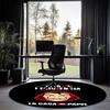 La Casa De Papel Printed Round Rug Carpet Chair Rug Area Rug Entryway Doormats,for Office Chair Living Room Bedroom Kitchen Room.