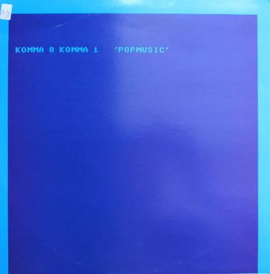 12inch Record KOMMA 8 KOMMA 1 - Popmusic NONE Not On Label 2002 Germany Dance & Electronica Used