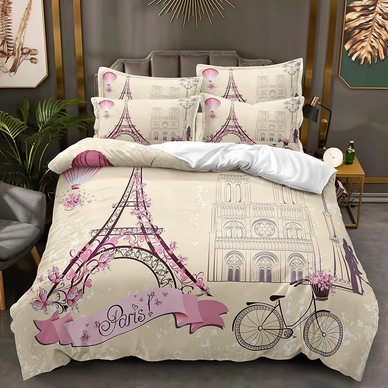Fashion technology,3D Digital Printed Bedding, Duvet Covers, Pillowcases