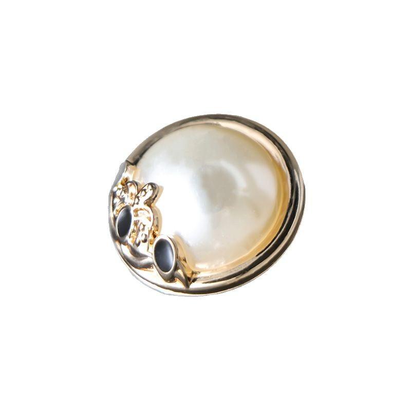 10 Buc Butoni de Palton Metal Perlat Butoni Decorativi de Înaltă Calitate Exquisite Haine Cămașă Cardigan Butoni Daquan