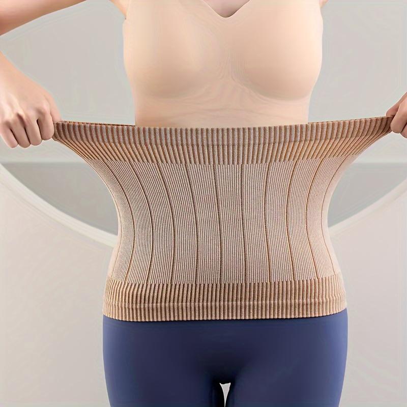 [Soft Fleece Waist Wrap] Adjustable Women's Warm Belt - Soft Fleece Lining, Four Seasons Waist Wrap | Lower Back & Abdominal Support for Office, Yoga