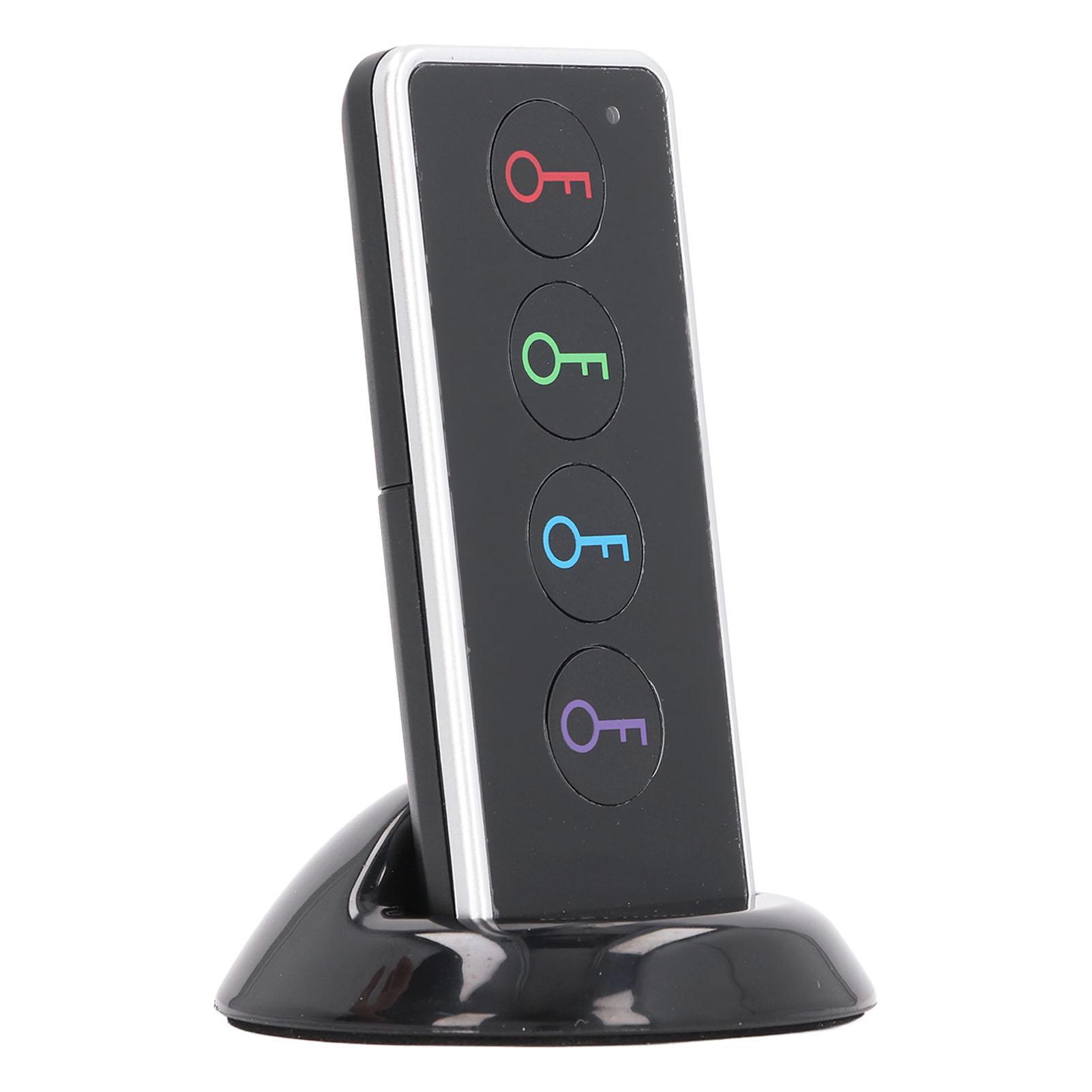 

Key Finder 75‑80dB Tracking Device Item Locator Tag 30‑40m with 4pcs Receiver for Wallet