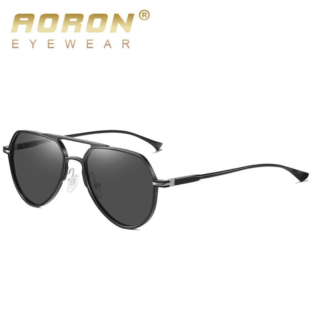 

aoron Aluminum Magnesium Polarized Sunglasses Sunglasses Driving Night Vision Glasses Color-changing Glasses aoron