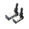 5/2 Way Pneumatic Air Hand Lever Operated Valve Manual Control 2 Position 3 5Port Push-Pull  4H210-08 4H310-10 4H410-15