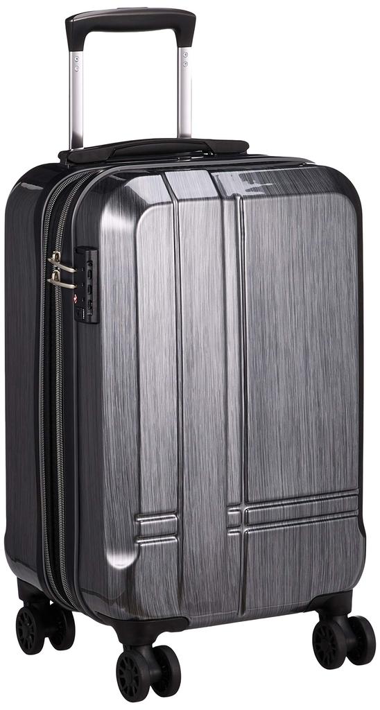 [Hiro DBC] Light Value Suitcase, Light Value, Carry-on Compatible, Warranty Included, 35L, 48cm, 2.8kg, Gunmetal Blush