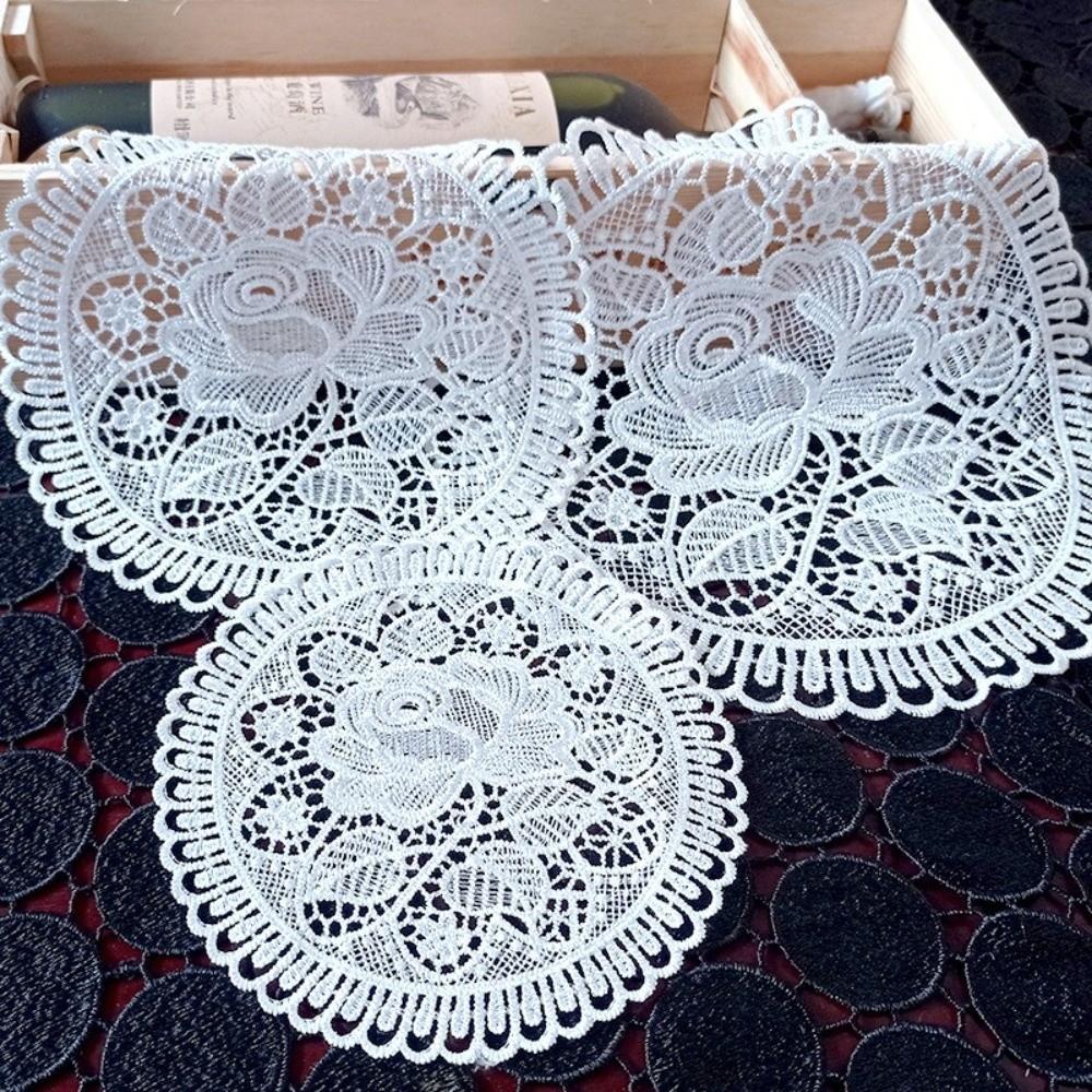 Hollow Round Lace Coaster Insulated Napkin Placemat Nordic Style Table Cloth  Home Decor