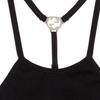 (WMNS) Gucci Nylon Jersey Crop Top 'Black' Women's 772425-XUAJ3-1000