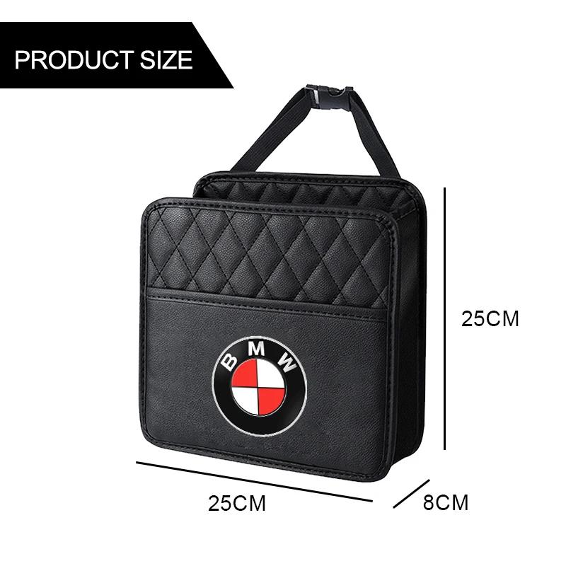Auto Styling Aufbewahrungsbox Tasche Organizer Aufkleber Zubehör für BMW M E46 E39 E53 E36 F22 E87 E90 E91 E92 X5 X6 1 3 5 7 Serie