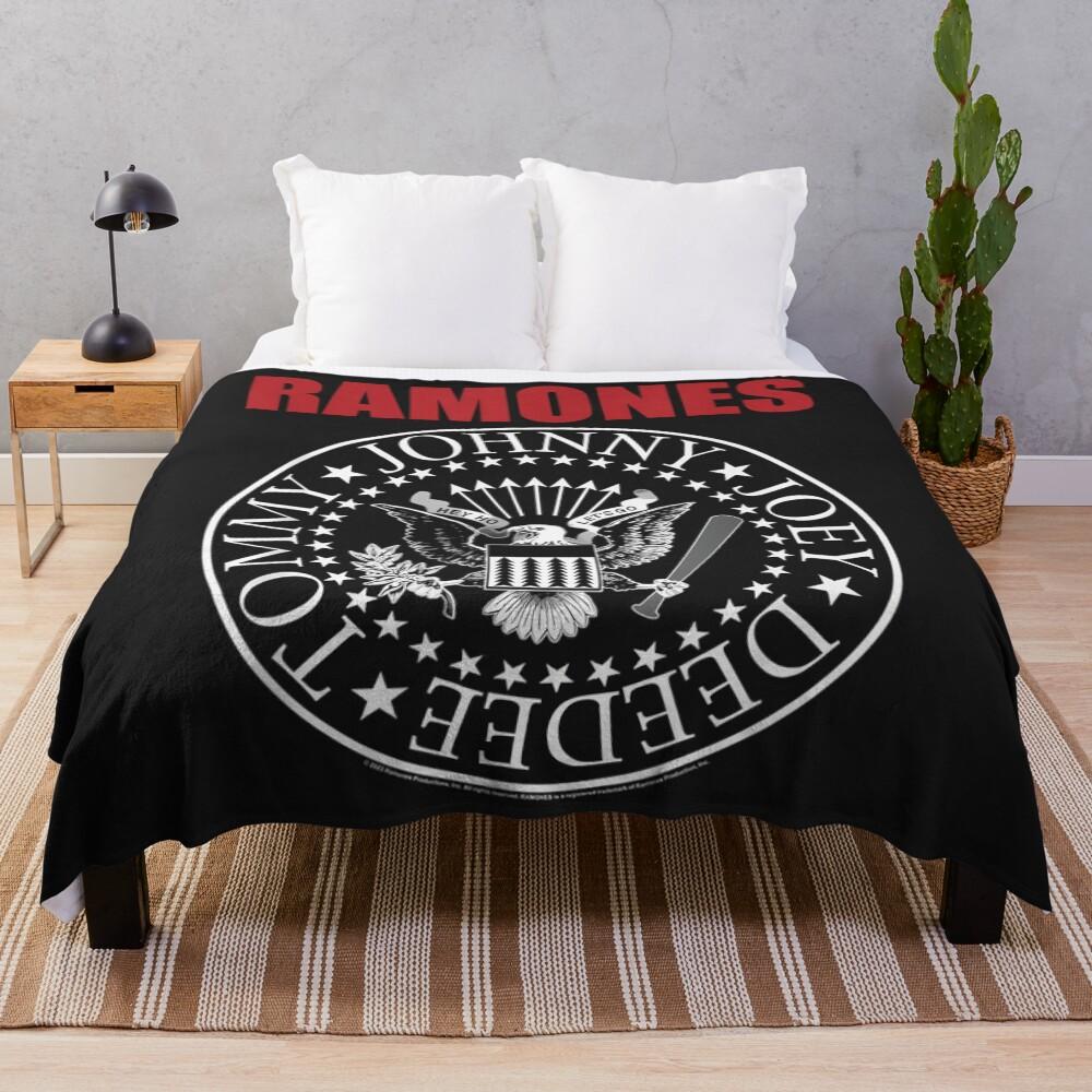 Ramones Throw Blanket