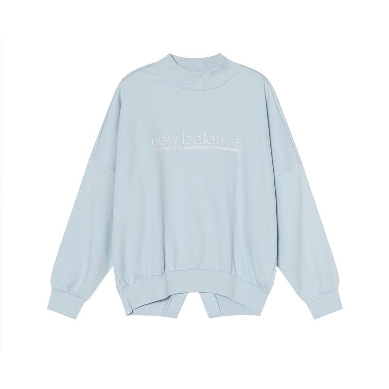 New Balance Sweatshirt Women s Blue NCNC94E032-AS L