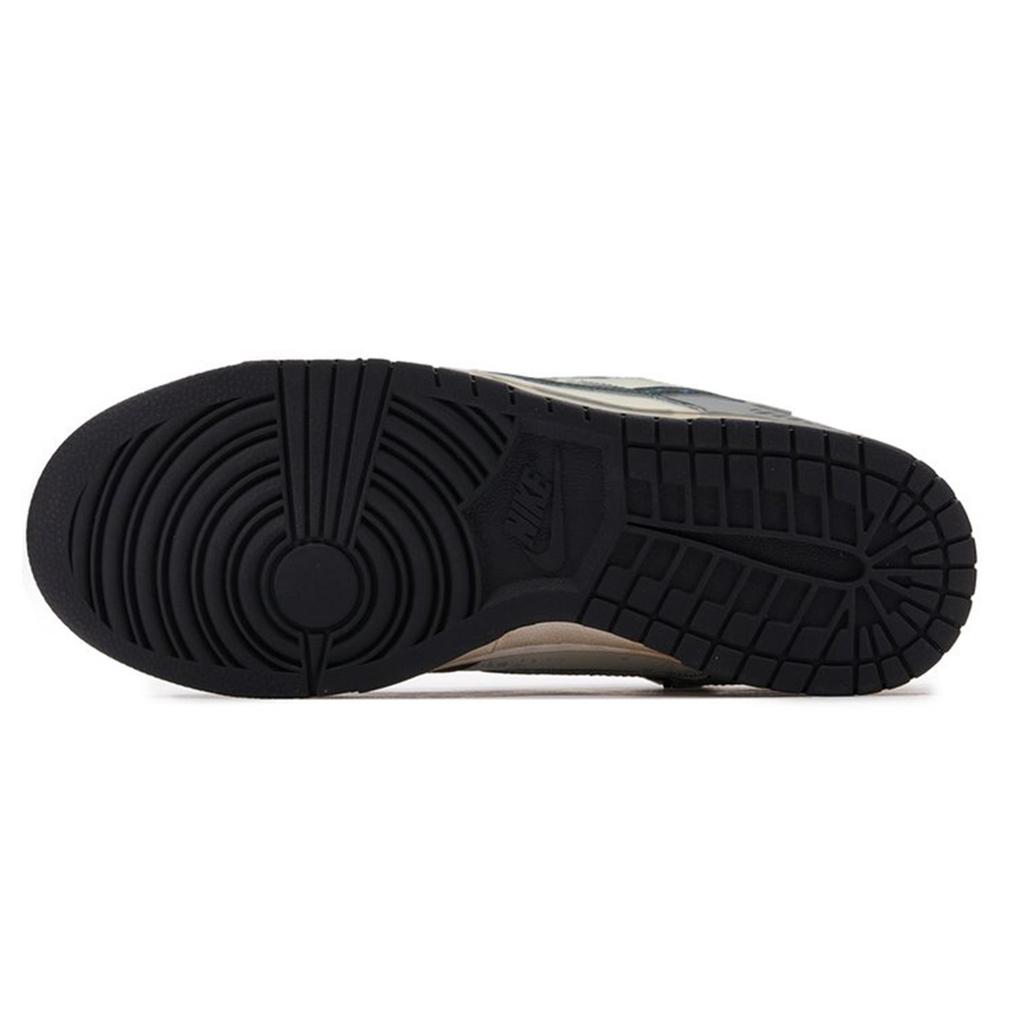 Nike Dunk Abrasion Resistant Low Top Skateboard Shoes Unisex Black White DD1391-100(Team379-)