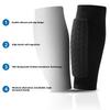 Ski Shin Pads Honeycomb Ski Shin Defender Shin Guards Breathable Shin Defender Ski Shin Pads Skiing Shin Guard For Ski Boots