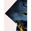 Men's Batman Graphic T-Shirt Short Sleeve Summer Tee with Bat Signal Bats Print Superhero T Shirt
