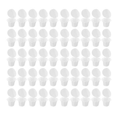 50 Count Disposable Coffee Paper Filters with Lids Reusable Single Serve Pods Disposable Filters
