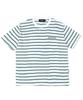 PEACE MAKER [Ezwithpiece] Vtg Stripe Tee (White)