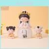 Buddhist Blessing Resin Figurine With Lotus Base For Home Decor And Giftgiving