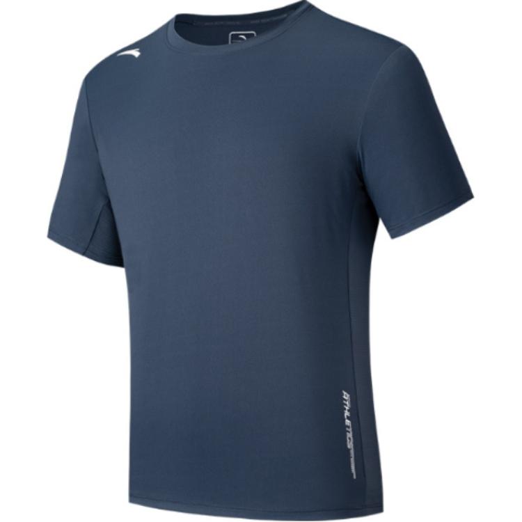 Anta T Shirt Men s Deep Well Gray 952527114-7 S/165