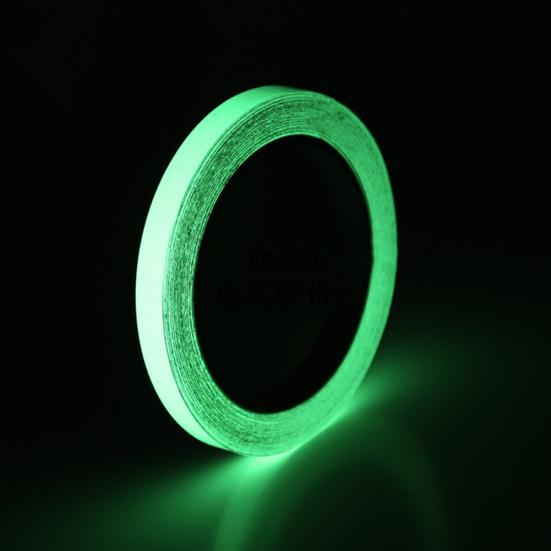 10m Self Adhesive Luminous Photoluminescent Tape Glow In Dark Home Warning Decor