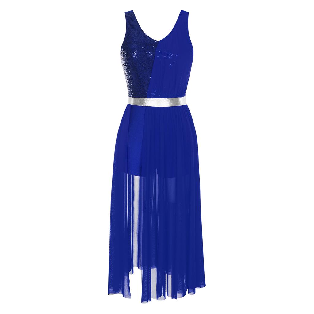 iiniim Balletjurk voor dames, balletpak, gymnastiek, turnpak met