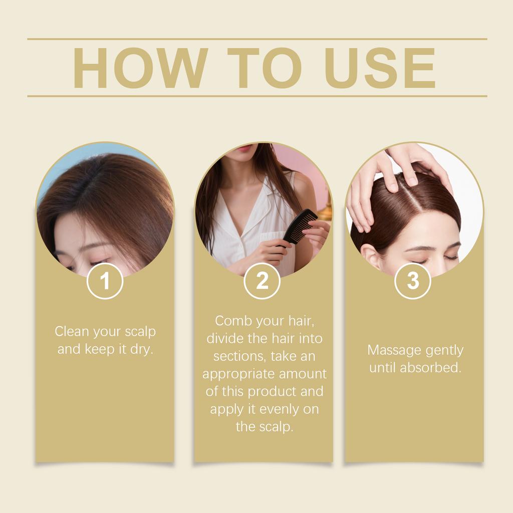 Castor Hair Nourishing Oil, Strengthening and Smoothing Dry Hair