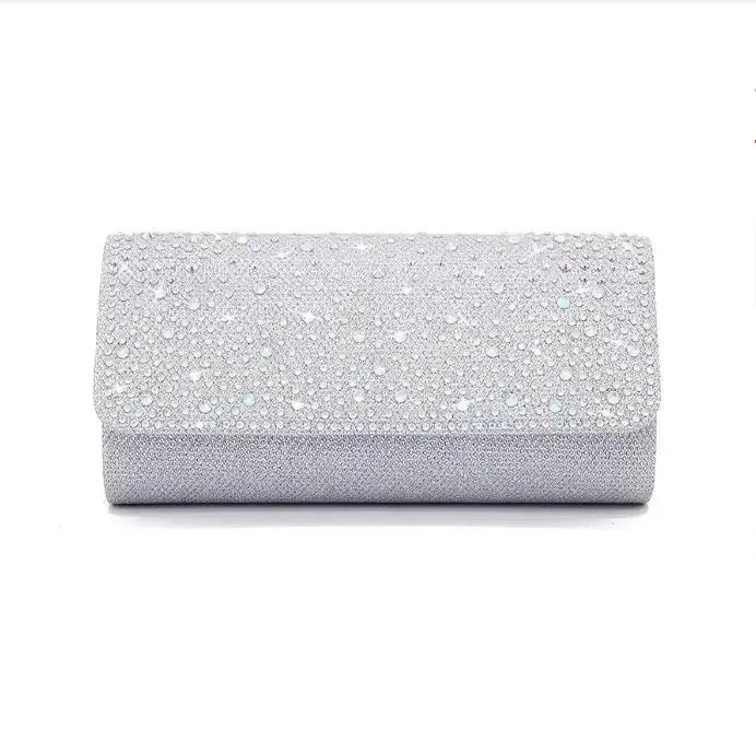 

Модные клатчи женские свадебные сумки ципао вечерние сумочки со стразами сумки для вечернего платья кошельки и сумочки серебряный