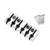 Guitar Locking Nut, 42mm 6-Strings Electric Guitar String Locking Nut 42mm with Mounting Screws Mounting Hardware Kit