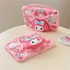 Silicone Case IPad 10 10.2 Inch With Kickstand Wrist Strap Cute Melody Cartoon Design Shockproof Anti-Scratch Soft Shell