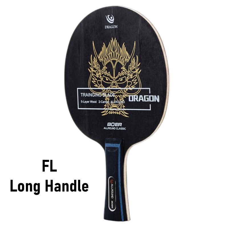 

Ракетка с карбоновым лезвием для настольного тенниса, профессиональная ракетка для пинг-понга, 5-слойное дерево + 2-слойное карбоновое весло для быстрой атаки, наступательное весло