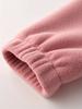 Women's Fashion Outdoor Multicolor Casual Fleece Jacket, Sporty Style, Stand Collar Full-Zip Coat - Fall & Winter
