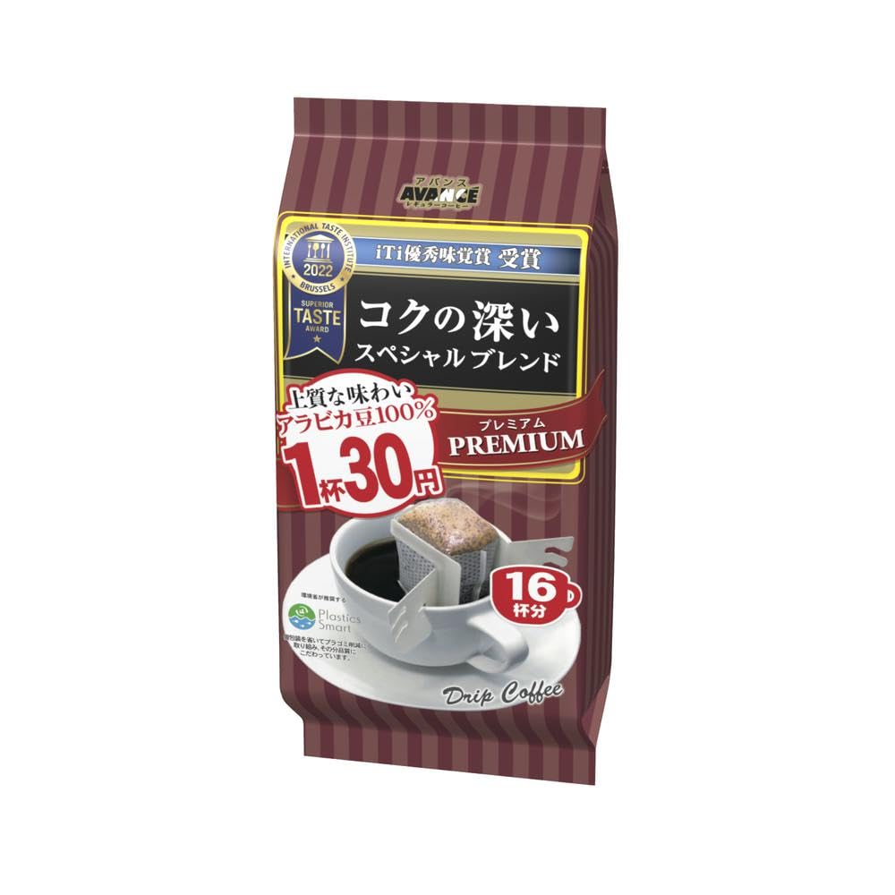 

Avans Aroma 16 Special Blend x 30 yen per cup 6,