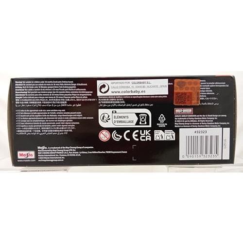 Maisto 1/12 Scale Harley-Davidson 2013 FLHTK Electra Glide Red / Diecast Model Car, Motorcycle, Finished Model 32323