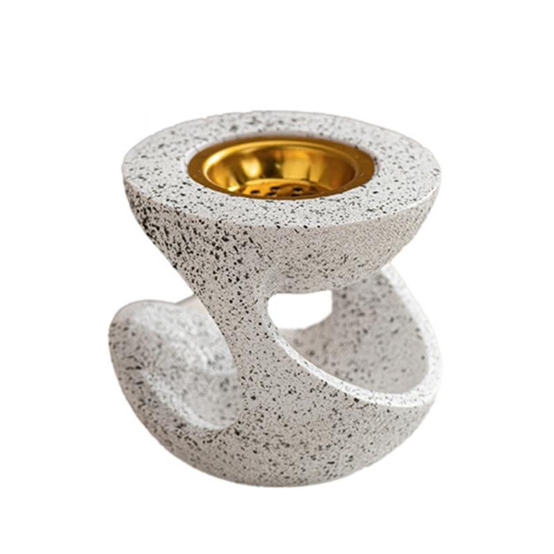 

Heat Resistant Frankincense Resins Burners Incenses Holder For Aromatherapies Meditations And Cultural Home Accent белый