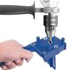 Self-centering Woodworking Dowel Jig Hole Doweling Handheld 1pc Doweling ABS Plastic