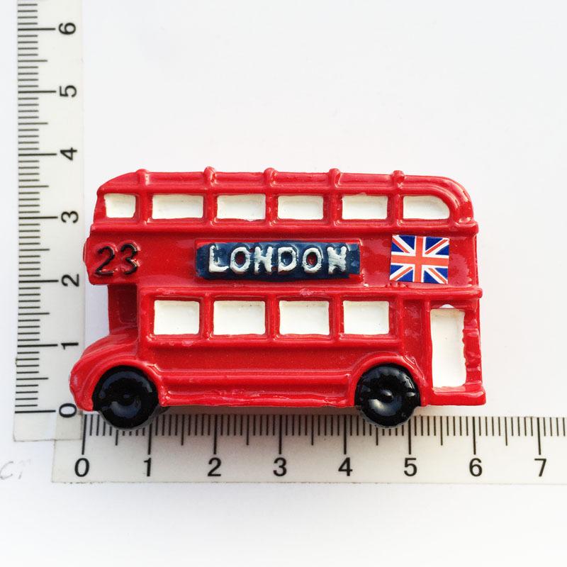 England Travelling Souvenirs Fridge Magnets Great Britain Landmarks Tourist Souvenirs Magnetic Sticker for Photo Wall Home Decor